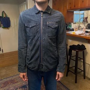 John Varvatos Suede Jacket